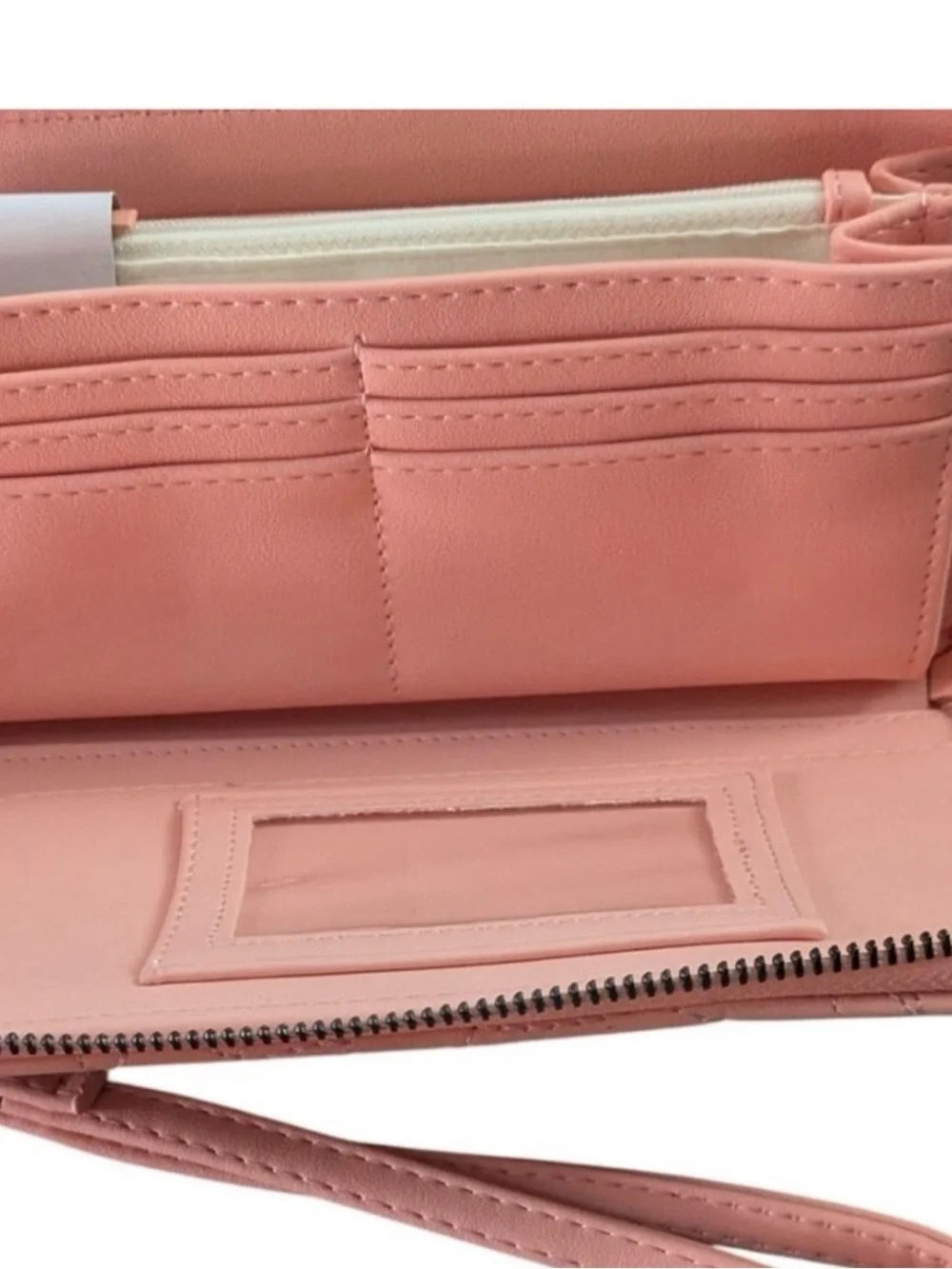 Betsey Johnson Boxed Pink Flower Quilted Wallet With Wristlet Strap Gift Barbie